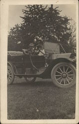 Touring Car and Driver Postcard