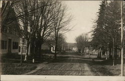 Residential Street Postcard