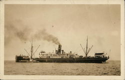 Large Steamer Boat Steamers Postcard Postcard Postcard