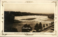 University of Kansas, Stadium Lawrence, KS Postcard Postcard Postcard