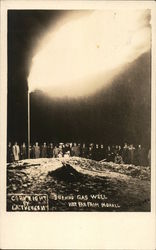 Bumping Gas Well Not Far From Mohall North Dakota Postcard Postcard Postcard