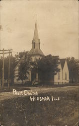 Prest Church Herscher, IL Postcard Postcard Postcard