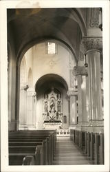 Photo of Inside of Church Postcard