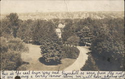 East Driveway and Haverhill As Seen From the Roof Massachusetts Postcard Postcard Postcard