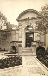 Garden, The Christian Science Publishing House Boston, MA Postcard Postcard Postcard