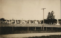 Cemetery Galesville, WI Postcard Postcard Postcard