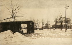 Slater's Filling Station Tomahawk, WI Postcard Postcard Postcard