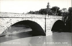 Stone Bridge Elkader, IA Postcard Postcard Postcard