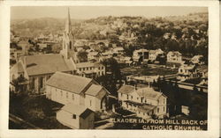 Catholic Church in Elkader, IA Iowa Postcard Postcard Postcard