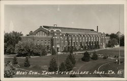 Men's Gym, Iowa State College Ames, IA Postcard Postcard Postcard