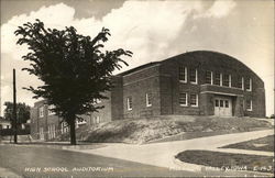 High School Auditorium Missouri Valley, IA Postcard Postcard Postcard