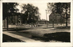 High School Building and Grounds Postcard