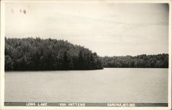 Long Lake Van Pattens Postcard