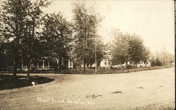 Street Scene Shiocton, WI Postcard Postcard Postcard