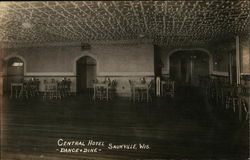 Central Hotel, Dance & Dine Saukville, WI Postcard Postcard Postcard