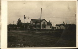 Residential District Wild Rose, WI Postcard Postcard Postcard