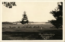 View at Wildwood Lodge Rhinelander, WI Postcard Postcard Postcard