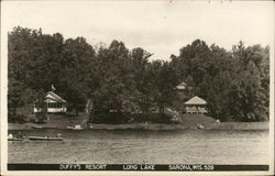 Duffy's Resort, Long Lake Postcard