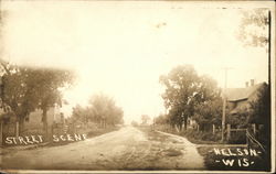 Street Scene Nelson, WI Postcard Postcard Postcard