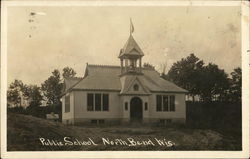 Public School North Bend, WI Postcard Postcard Postcard