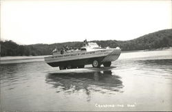 "Crossing the Bar" Duck Boat Wisconsin Dells, WI Boats, Ships Postcard Postcard Postcard