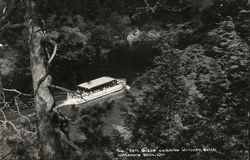 The "Dell Queen" Entering Witches Gulch Postcard