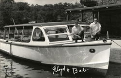 Floyd & Bob on Tour Boat Wisconsin Dells, WI Postcard Postcard Postcard