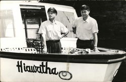 Jim & Jax of the Hiawatha Wisconsin Dells, WI Boats, Ships Postcard Postcard Postcard