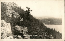 West Bluff from Near Turks Head Rock, Devils Lake State Park Baraboo, WI Postcard Postcard Postcard