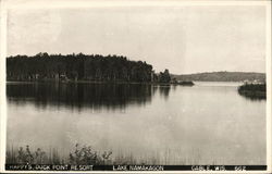 Happy's Duck Point Resort, Lake Namaragon Postcard