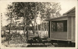 Lake O'Bays, Lake Namakagon Cable, WI Postcard Postcard Postcard