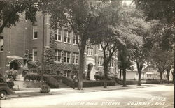 Church and School Cudahy, WI Postcard Postcard Postcard