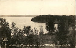 View of Paradise Point in Lost Land Lake Postcard