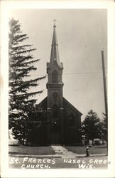 St. Frances Church Postcard