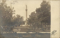 Library Park Kenosha, WI Postcard Postcard Postcard