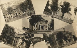 Views of Wayland Postcard