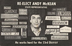 Andy McKean Political Postcard Postcard Postcard