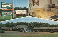 National Trails Motel Postcard