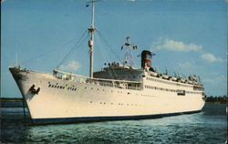 Eastern Steamship Corp. "S/S Bahama Star" Miami, FL Postcard Postcard Postcard