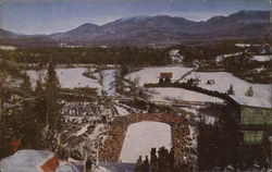 Intervales Ski Jump Postcard