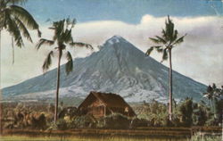 Mayon Volcano Albay, Philippines Southeast Asia Postcard Postcard Postcard