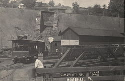 D. & H. Gravity R. R.- Plane No. 13 Honesdale, PA Postcard Postcard Postcard