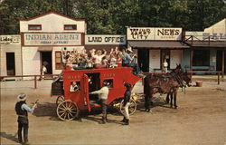 Wild West City Postcard