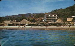 Playa de los Muertos Puerto Vallarta, Mexico Postcard Postcard Postcard