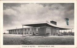 Cook's Motel Postcard