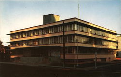 County Schools Administration Building Postcard