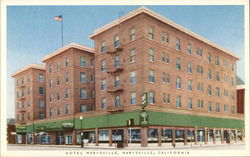 Hotel Marysville Postcard