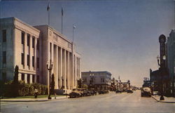 San Mateo County Courthouse on Broadway Redwood City, CA Postcard Postcard Postcard