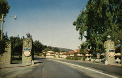 Main Entrance to the Historical Presidio of San Francisco Postcard