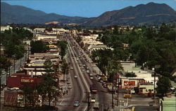 Ventura Boulevard, Studio City, San Fernando Valley Postcard